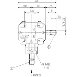 Pavarų dėžė T-27A 267043