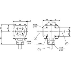 Pavarų dėžė T-27A 1:1.46 267042