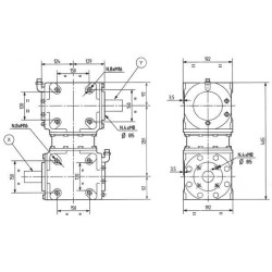Pavarų dėžė T-279D 1:1.82 27933100