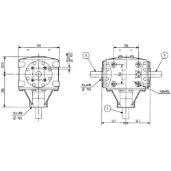 Pavarų dėžė T-269B 1:1.93 269223