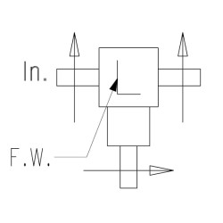 Pavarų dėžė T-310A 1:3 laisvosios eigos 310786
