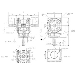 Pavarų dėžė T-310A 1:3 laisvosios eigos 310786