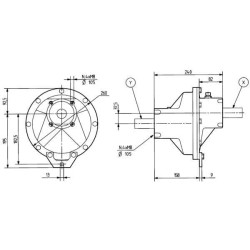 Pavarų dėžė A-20A 1.88:1 620002