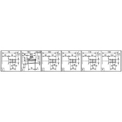 D732A 1:1/1,93:1 pavarų dėžė 732209