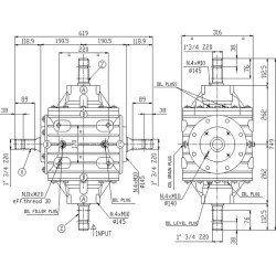 Pavarų dėžė T-331A 1:1.94 331014
