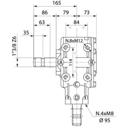 Pavarų dėžė T-304A, 1:1.93, 40,4 kW 43509304236