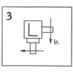 Pavarų dėžė L-25A 1:3 + laisvoji eiga 124686