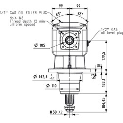 Pavarų dėžė LF-227 J 1:1.83 227804