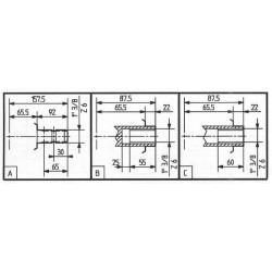 Pavarų dėžė MR-90 1.9:1 090054