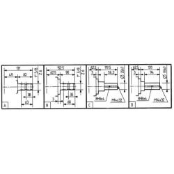 Pavarų dėžė A-624A 1:6.9 624012