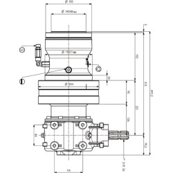 Planetinė pavarų dėžė PGA502 57145000502