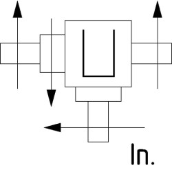 Pavarų dėžė T-313J, 1.93:1, 40.4 kW 43509312780