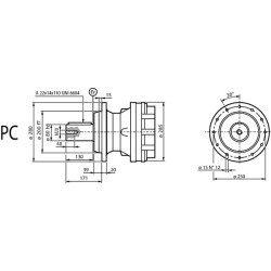 Išvesties mazgas US 700 PC PD94715501000