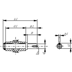 Vienas išėjimo velenas 25 MM GMR906325E