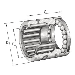 Adatinis volelis/ašinis rutulinis stūmoklis NX17XL