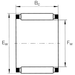 Adatinis guolis Steel-Power, 20 x 26 x 17 7777K20X26X17