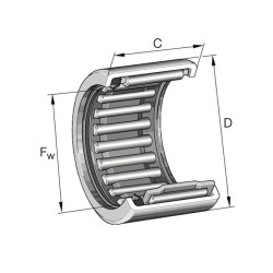 Adatinis ritininis guolis HK1514RSL271