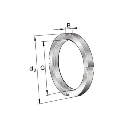 Kūginis ritininis guolis 30,17x64,3x21,44mm INA/FAG KM86649M86610