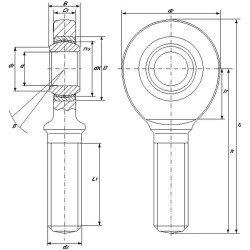 Strypo galvutė SAKB10F