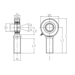 Šarnyro galas GAR60DO2RS