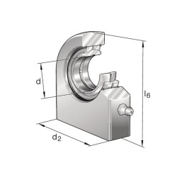 Radialinis sferinis paprastasis guolis GF35DOAINA
