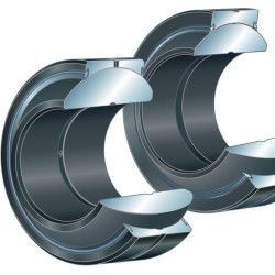 Radialinis sferinis slydimo guolis 60x105x63/40mm, INA/FAG GE60FO2RSINA