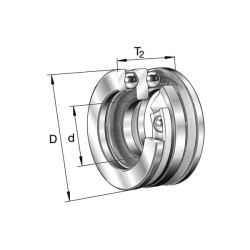 Atramos rutulinis guolis 52305FAG