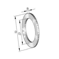 Ašinė poveržlė GS81109INA