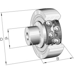 Vikšro ritininis guolis ZL5202DRS