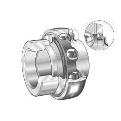 Radialinis įdėklinis rutulinis guolis E30XLKRRB