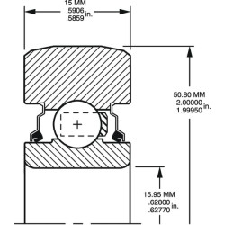 Rutulinis guolis 203RR3