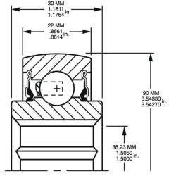 Rutulinis guolis 210RRB6