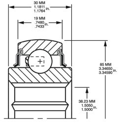 Rutulinis guolis 209KRRB2