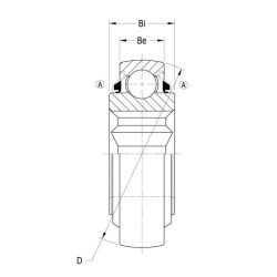 Ritininis guolis 207KRRB12