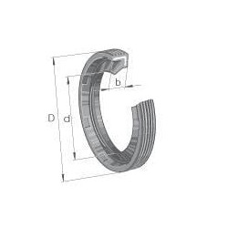 Giliųjų griovelių rutulinis guolis 45x100x25 mm INA/FAG 309NPPB