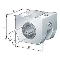 Linijinis rutulinis guolis KGHK25BPPAS