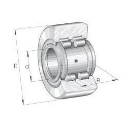 Vikšrų ritininis guolis PWTR202RSA
