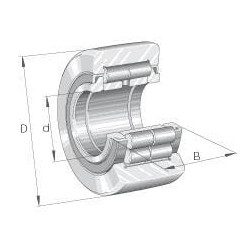 Vikšro ritininis guolis NUTR40A