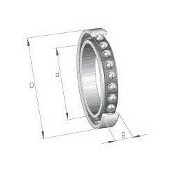 Vikšro ritininis guolis LR52072Z