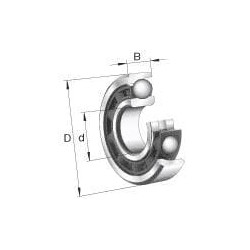 Vikšro ritininis guolis LR52052Z