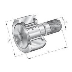 Smeigės tipo vikšro volelis KR16PPSKA