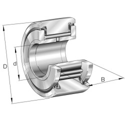 Vikšro ritininis guolis PWKR522RSXL