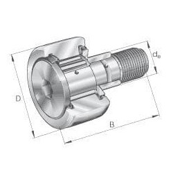 Smeigės tipo vikšro volelis KRE26PPA