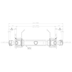 Kardaninis velenas G9 ilgis: 1810 mm 8G9N181CE007002