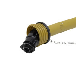 Kardaninis velenas W400E L: 1010 mm su laisvos eigos sankaba, Walterscheid W400E1010F51L