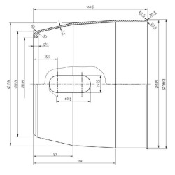 Apsauginis kūgis SC22 moteriškas 828410