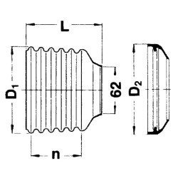 Apsauginis kūgis SC15 RP 6 851506