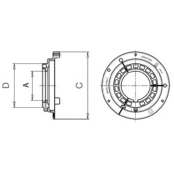 Išorinis žiedas Global G1 255011002R02
