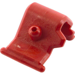 Raudonas kamštis lengvai užrakinamai apsaugai AS1234