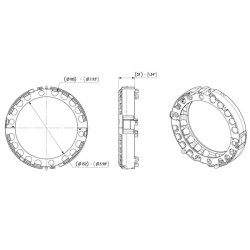 Guolio žiedas CvJ kūgis VP9 180219029